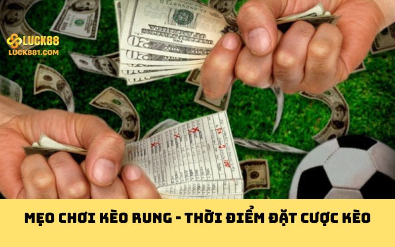 Mẹo chơi kèo rung - Thời điểm đặt cược kèo