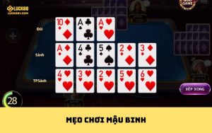 mẹo chơi Mậu binh