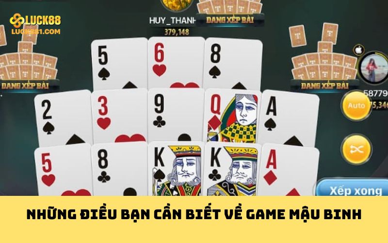 Những điều bạn cần biết về game mậu binh